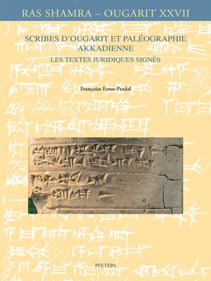 cover image of Scribes d'Ougarit et paleographie akkadienne